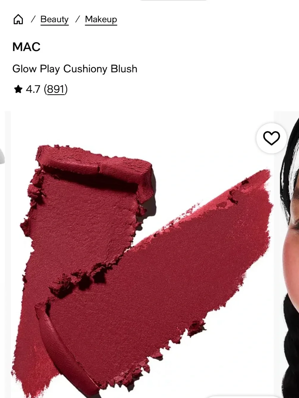 MAC Cosmetics Cream Blush - Big Diva Energy